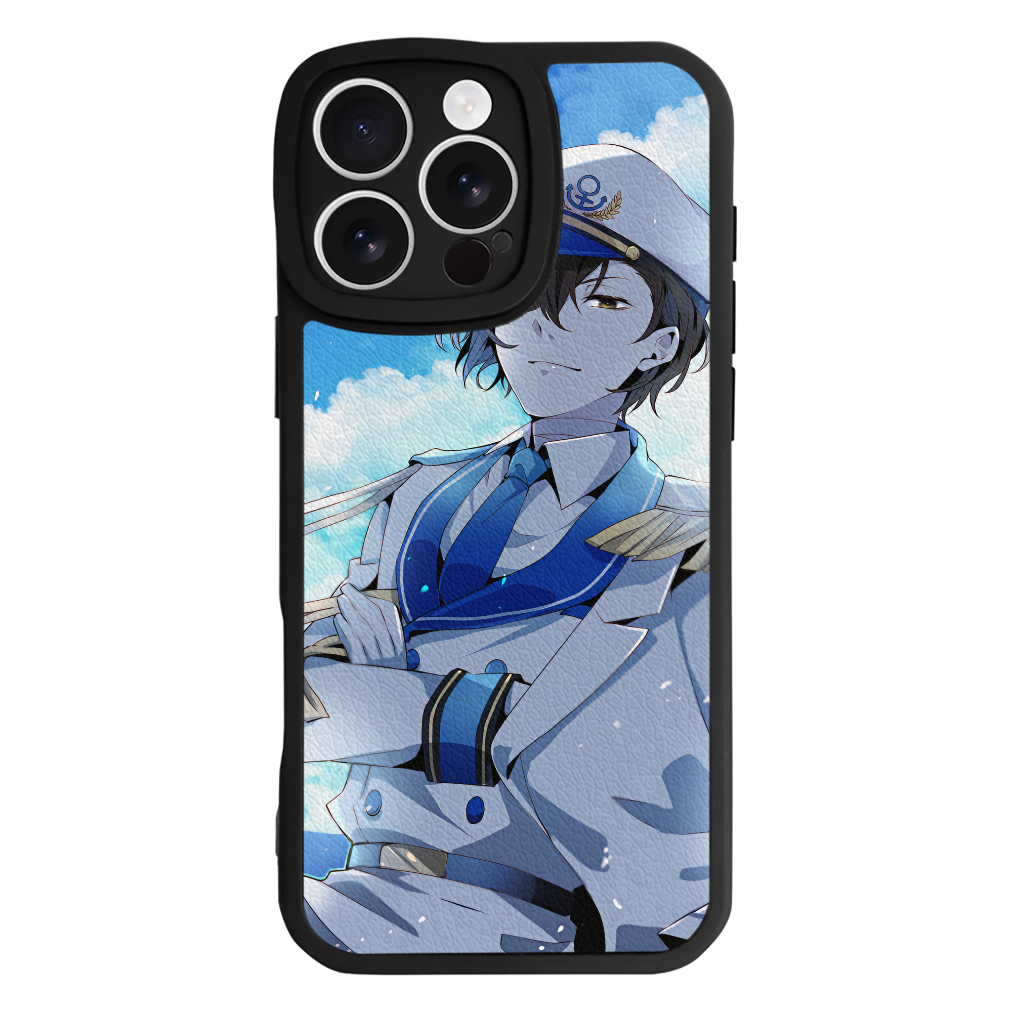 （画像用） 文豪ストレイドッグス Bungo Stray Dogs 【iPhone 16シリーズ対応】シリコンスマホケース（レザー調） 材質：シリコン